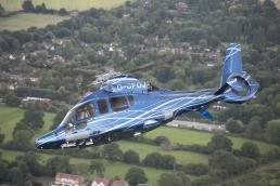 blue helicopter