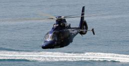 blue helicopter