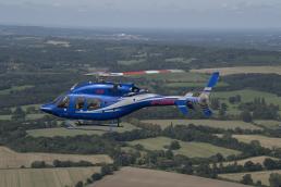 blue helicopter